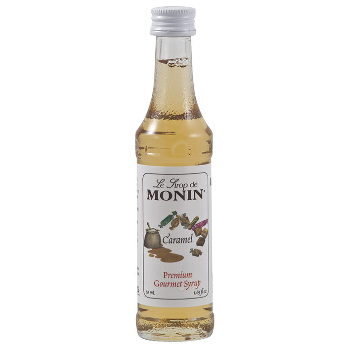 Monin mini caramel syrup