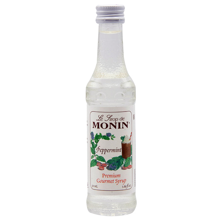 Monin mini peppermint syrup