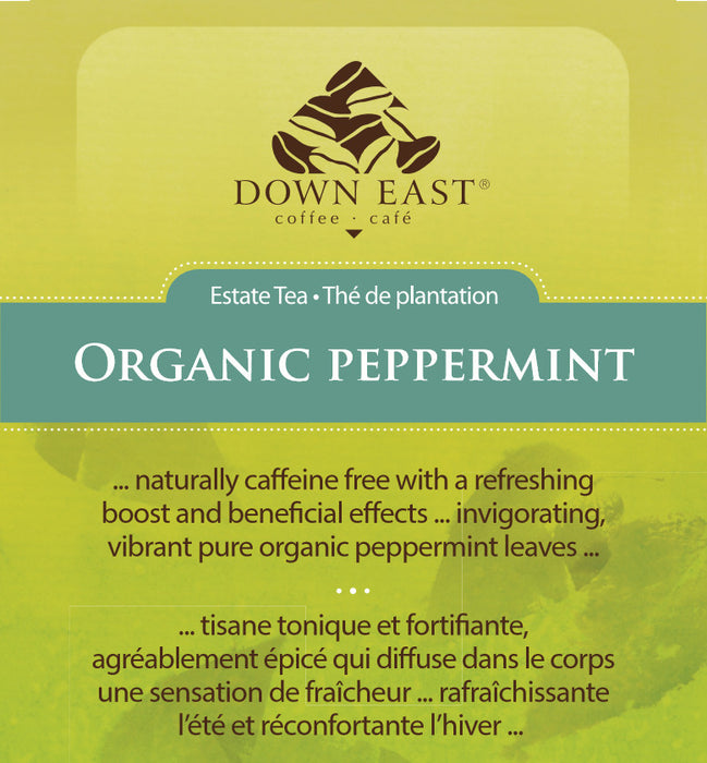 organic peppermint tea