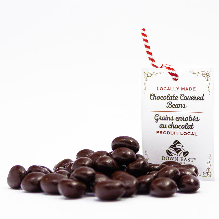 Down East chocolate covered coffee beans