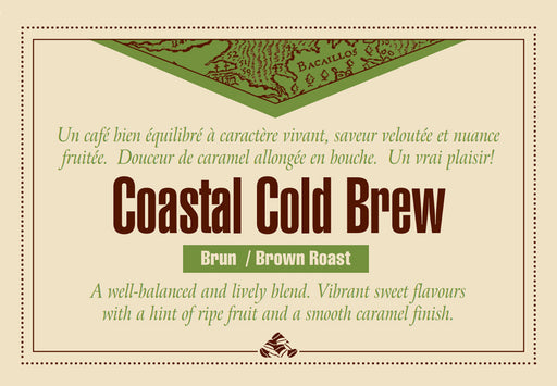  Cold brew coffee beans from Down East Coffee Roasters Coastal Cold Brew