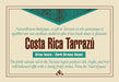 Costa Rica Tarrazú Down East coffee label