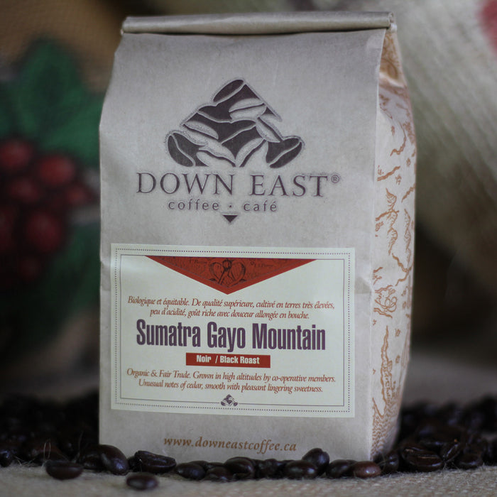 Sumatra Gayo Mountain coffee pouch