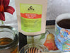BLACK TEA pouch and cup: Earl Grey DECAF Loose Leaf Tea - black - Down East Coffee Roasters